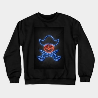 Pirate Skull Crewneck Sweatshirt